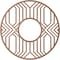 Ekena Millwork Empire Wood Fretwork Pierced Ceiling Medallion, Wood (Paint Grade), 32"OD x 11 3/4"ID x 3/8"T CMWP32X32X0375EPMF - alternate 3